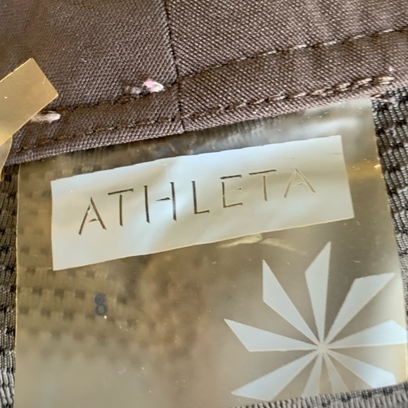 ATHLETA BROWN NYLON/SPANDEX SKORT/SKIRT. WOMEN’S SIZE 8 - Picture 7 of 9